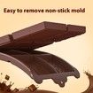 2 Pack Square Chocolate Silicone Baking Molds DIY Easy Demould Food
