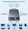 Multi Ports Starlink Ethernet Adapter for Starlink Gen 2 Wired External Network,2 Ports Starlink Ethernet Adapter 1 to 2,Up to 1 Gbps