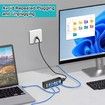 1 to 3 Gigabit Ethernet Splitter - Starlink Ethernet Adapter for RJ45 Splitter,Cat5/5e/6/7/8 Cable Extender