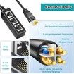 1 to 3 Gigabit Ethernet Splitter - Starlink Ethernet Adapter for RJ45 Splitter,Cat5/5e/6/7/8 Cable Extender