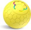 Shaky Ball Toy,Shaking Dog Ball,Interactive Dog Ball,Vibrating Ball,Automatic Moving Dog Toy Ball for Small Medium Large Dogs,USB Rechargeable,Yellow