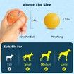 Shaky Ball Toy,Shaking Dog Ball,Interactive Dog Ball,Vibrating Ball,Automatic Moving Dog Toy Ball for Small Medium Large Dogs,USB Rechargeable,Yellow