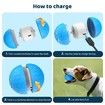 Shaky Ball Toy,Shaking Dog Ball,Interactive Dog Ball,Vibrating Ball,Automatic Moving Dog Toy Ball for Small Medium Large Dogs,USB Rechargeable,Yellow