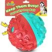 Dog Ball for Aggressive Chewers,Interactive Dog Toy Balls Fun Squeaky Sound to Keep Them Busy,Rubber Pet Chew Toys,As Seen on TV
