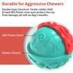 Dog Ball for Aggressive Chewers,Interactive Dog Toy Balls Fun Squeaky Sound to Keep Them Busy,Rubber Pet Chew Toys,As Seen on TV