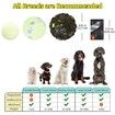 Dog Ball for Aggressive Chewers,Interactive Dog Toy Balls Fun Squeaky Sound to Keep Them Busy,Rubber Pet Chew Toys,As Seen on TV,Yellow