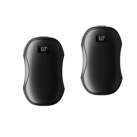 Rechargeable Hand Warmers,  2Pcs Long-Lasting Portable Pocket Heater with 3 Heat Settings