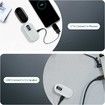 128GB Dog Cat Camera Collar, 1080P Collar Camera Mini Body for Pets, Action Recorder for Cats and Dogs, Dog Tracker Cam Collar Outdoor or Indoor, White