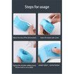 4 in 1 Anti snoring Devices, Atomization snoring Solution, Adjustable Wind Force for Better Sleep, Suitable for All Nose Shapes, Blue