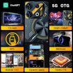 7.3inch 5G Phone 16G+1TB Android13 AI GPT4.5 NFC Dual Cards 72+108MP Camera 8800mAh Battery Cellphone Smart phone Color Silver