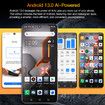 7.3inch 5G Phone 16G+1TB Android13 AI GPT4.5 NFC Dual Cards 72+108MP Camera 8800mAh Battery Cellphone Smart phone Color Silver
