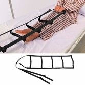 Bed Ladder Assist Strap 5 Grip Pull Up Sit Up Rope for Elderly Injury Recovery Disabled Pregnant Patients Handicap Mobility Aid Bed Support