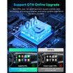 Wireless Carplay Adapter,Mini Carplay Android Auto Wireless Adapter,Support Netflix/YouTube/TF Card,No Lag,Plug and Play,Compatible with iOS10+/Android 11+