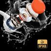 Swimming Headphones Waterproof Underwater Bone Conduction Headphones for Swimming Bluetooth Open Ear Bone Conducting with 32GB MP3 for Sport Running(White)