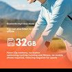 Swimming Headphones Waterproof Underwater Bone Conduction Headphones for Swimming Bluetooth Open Ear Bone Conducting with 32GB MP3 for Sport Running(White)