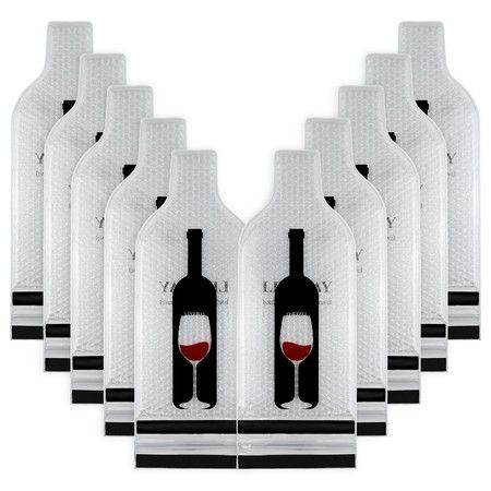 10 Set Wine Bags,Wine Bottle Travel Protector Bags,Wine Travel Bags,Wine Packaging Skins Sleeves