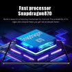 11.0 Inch Screen Tablet 4G signal 12000mAh Battery 1.8Ghz 16+512GB Storage 16+24MP Android 13 Smart Call Android Tablet PC Color SKY. Blue