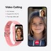 4G Smart Watch for Kids,GPS Tracker,1.47Inch Touch Screen,Smartwatch with 2-Way Voice Video Call,SOS Mode Color Pink