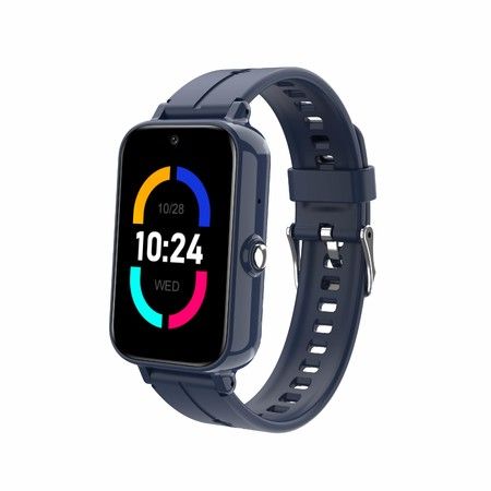 4G Smart Watch for Kids,GPS Tracker,1.47Inch Touch Screen,Smartwatch with 2-Way Voice Video Call,SOS Mode Color Blue