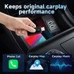 Wireless Carplay Adapter 2-in-1 for iPhone Android Wireless Control Plug Play,Dongle for Auto Cars from 2016,iOS 10+ Android 11+