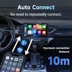 Wireless Carplay Adapter 2-in-1 for iPhone Android Wireless Control Plug Play,Dongle for Auto Cars from 2016,iOS 10+ Android 11+