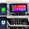 Wireless Carplay Adapter for Apple Android 2-in-1 Wireless Adapter Stable Plug Play Blutooth 5.3 Dongle Auto Convert Wired to Wireless Fast Easy Use
