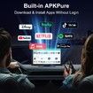 Magic Box Wireless CarPlay Adapter for iOS CarPlay Android Auto Wireless Adapter Converts OEM Wired to Wireless Supports Netflix/YouTube/TF Card