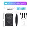 Magic Box Wireless CarPlay Adapter for iOS CarPlay Android Auto Wireless Adapter Converts OEM Wired to Wireless Supports Netflix/YouTube/TF Card