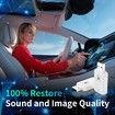 Wireless CarPlay Adapter 2-in-1 Plug Play Wireless Carplay Android Auto Adapter Converts Wired to Wireless Auto Connect No Latency