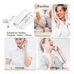Old Style Wall Phone, Classic Retro Design Landline Phones for Home, Wall Phones for Landline, Suitable for Home, Office (White)