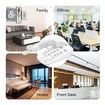 Old Style Wall Phone, Classic Retro Design Landline Phones for Home, Wall Phones for Landline, Suitable for Home, Office (White)