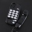 Old Style Wall Phone, Classic Retro Design Landline Phones for Home, Wall Phones for Landline, Suitable for Home, Office (Black)