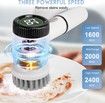 Electric Spin Scrubber, Cordless Cleaning Brush Scrubber, Electric Scrubber for Cleaning, Power Brush Scrubber, Electric Bathroom Cleaning Brush