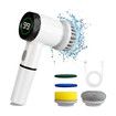 Electric Spin Scrubber, Cordless Cleaning Brush Scrubber, Electric Scrubber for Cleaning, Power Brush Scrubber, Electric Bathroom Cleaning Brush