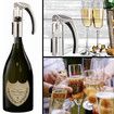 Champagne Opener Tool, Portable and Durable Zinc Alloy Champagne Cork Remover Ideal for Gifts, Champagne Bottle Opener