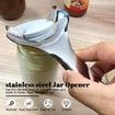 Jar Opener No Lid Dents or Damage Multifunctional Jar Opener Easy Twist Manual Handheld Top Remover Bottle Opener Made For Lifetime