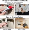 Jar Opener No Lid Dents or Damage Multifunctional Jar Opener Easy Twist Manual Handheld Top Remover Bottle Opener Made For Lifetime
