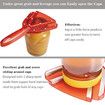 Jar Opener for Weak Hand and Seniors with Arthritis, Easy Twist Off Bottle Caps, Christmas Gifts for Elderly, Women, Men, Red