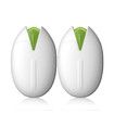 Hand Warmers Rechargeable, 2 Pcs 6000mAh Electric Handwarmers with Charging Cables, 20Hrs Long Heating USB Pocket Hand Warmers Gifts for Women Men, White