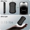 Rechargeable Hand Warmers 2 Pcs, 2 in 1 Electric Hand Warmer, 6000mAh Portable Pocket Warmers Dual-Sided Safe Heating, Black