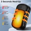 Rechargeable Hand Warmers 2 Pcs, 2 in 1 Electric Hand Warmer, 6000mAh Portable Pocket Warmers Dual-Sided Safe Heating, Black