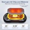 4000mAh Hand Warmers Rechargeable 1 Pack, AI Smart Chip 22Hrs Long Safe Heat, Quick Charge Electric Portable Pocket Heater