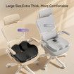 Car Seat Cushion,Memory Foam Office Chair Cushion,Ergonomic Cushions For Tailbone, Sciatica And Back Relief Color Black