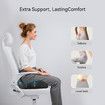 Car Seat Cushion,Memory Foam Office Chair Cushion,Ergonomic Cushions For Tailbone, Sciatica And Back Relief Color Black