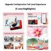 Red 5K 64MP High Definition Student Campus Digital Camera Beauty Selfie Mirrorless CCD Travel WiFi