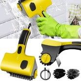 Electric Cordless Cleaning Brush,Rechargeable Grill Cleaner,360 Degree Rotating Cleaning Brush For Grills, Kitchens, Bathrooms