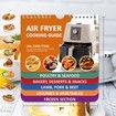 Over 200 Foods Air Fryer Cheat Sheet Magnets Cooking Guide Booklet,Air Fryer Cooking Guide,Air Fryer Magnetic Cheat Sheet Set,Air Fryer Accessories