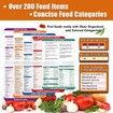 Over 200 Foods Air Fryer Cheat Sheet Magnets Cooking Guide Booklet,Air Fryer Cooking Guide,Air Fryer Magnetic Cheat Sheet Set,Air Fryer Accessories