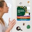200 Foods Air Fryer Cheat Sheet Magnets Cooking Guide Booklet,Magnetic Cookbook,Cheat Sheet Set