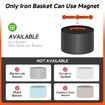 Air Fryer Magnet Silicone Buckle for Holding Down Air Fryer Parchment Paper,Lock Disposable Liners Safely & Prevent Paper to Burn,Orange,2 Set